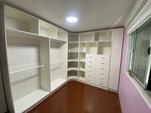 Walking closet melamina blanca